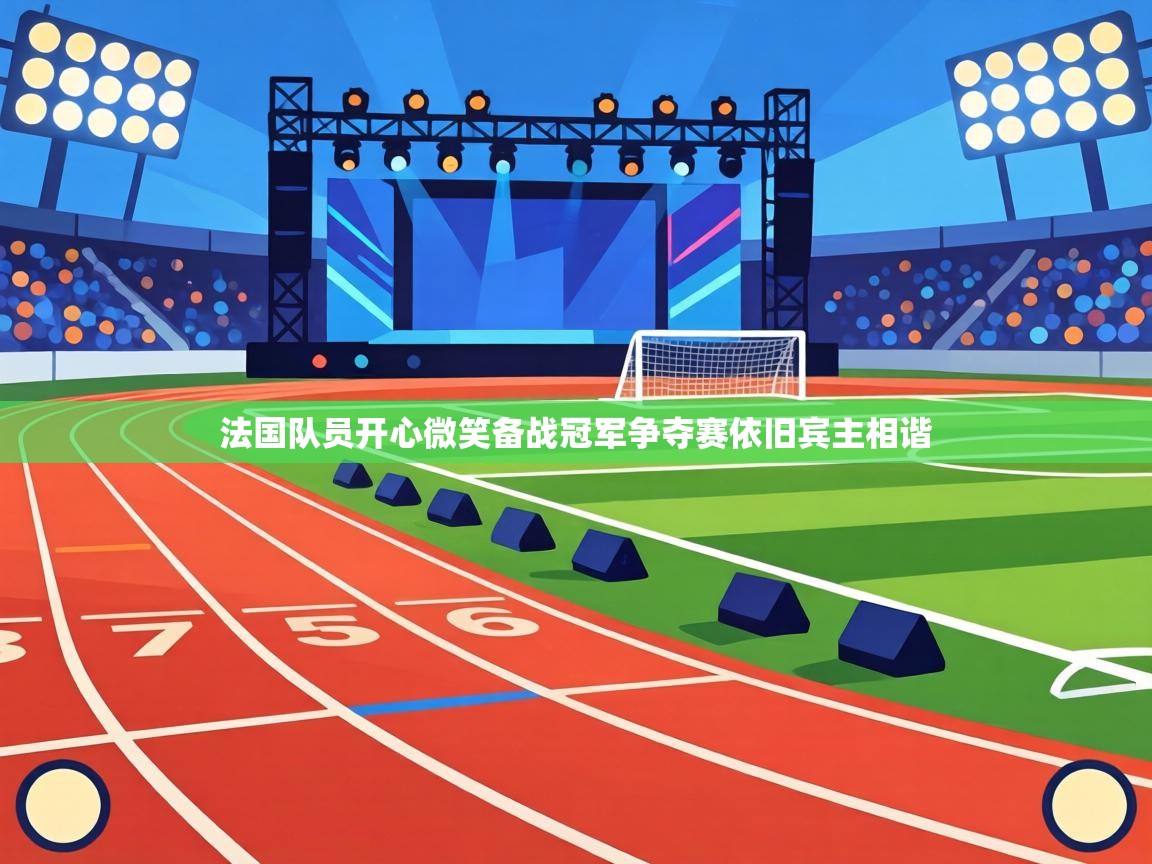 法国队员开心微笑备战冠军争夺赛依旧宾主相谐  第1张